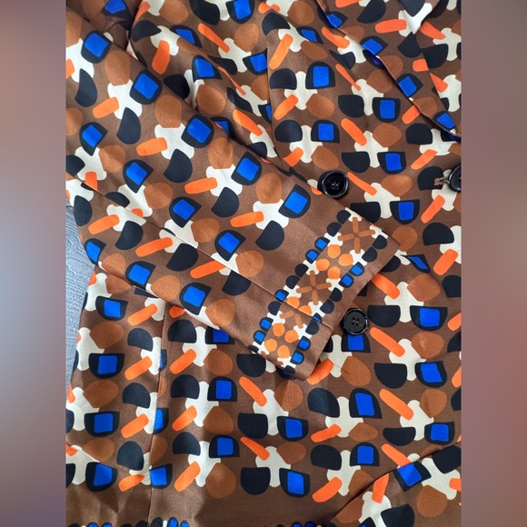 NWT ZARA Printed Blazer 3330/526, Size M - Picture 10 of 14